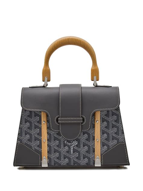 saïgon mini structured bag goyard price|Goyard saigon tote bag cost.